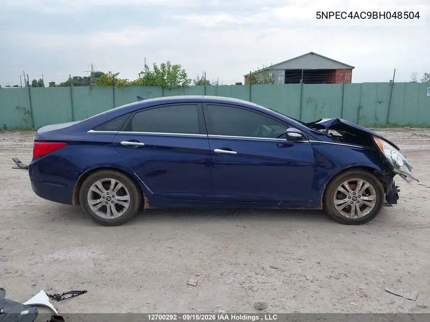2011 HYUNDAI SONATA VIN 5NPEC4AC9BH048504 — фото 13