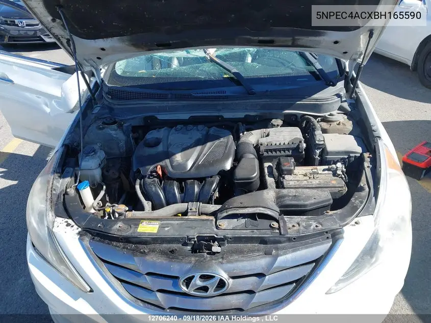2011 HYUNDAI SONATA VIN 5NPEC4ACXBH165590 — фото 10
