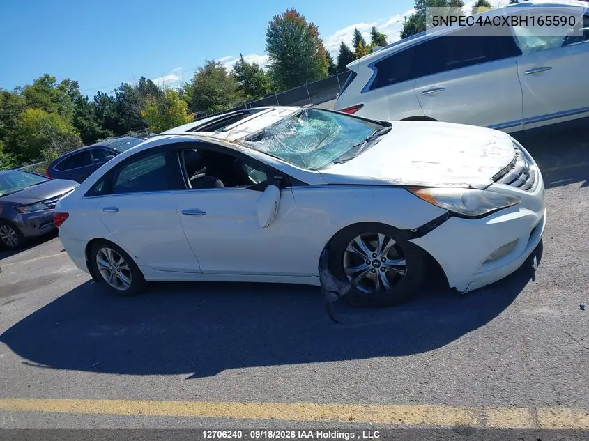 2011 HYUNDAI SONATA VIN 5NPEC4ACXBH165590 — фото 13