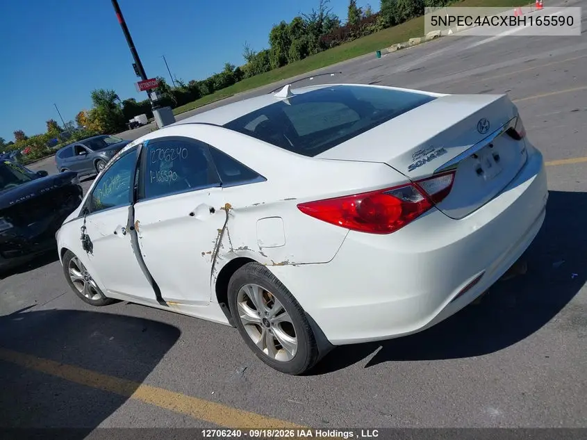 2011 HYUNDAI SONATA VIN 5NPEC4ACXBH165590 — фото 14