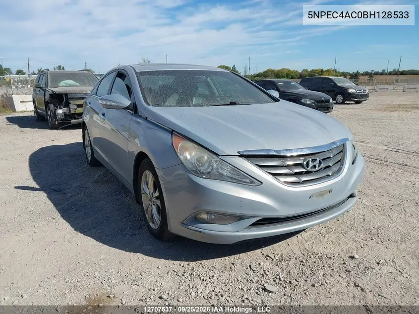 HYUNDAI SONATA 2011, VIN 5NPEC4AC0BH128533