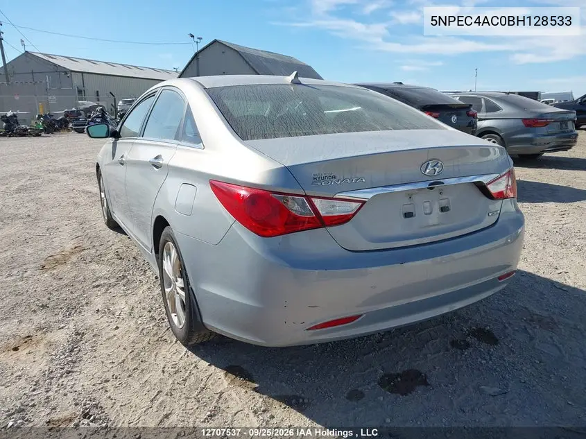 2011 HYUNDAI SONATA VIN 5NPEC4AC0BH128533 — фото 3