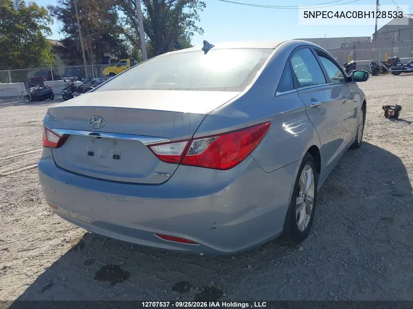 2011 HYUNDAI SONATA VIN 5NPEC4AC0BH128533 — фото 4