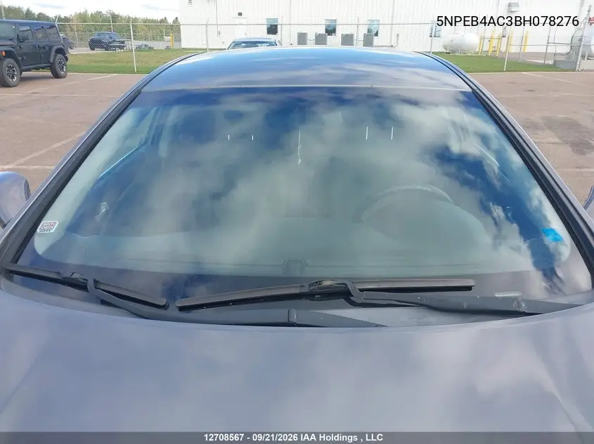 2011 HYUNDAI SONATA VIN 5NPEB4AC3BH078276 — фото 17