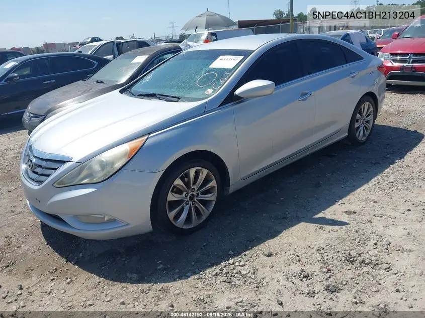 2011 HYUNDAI SONATA VIN 5NPEC4AC1BH213204 — фото 2