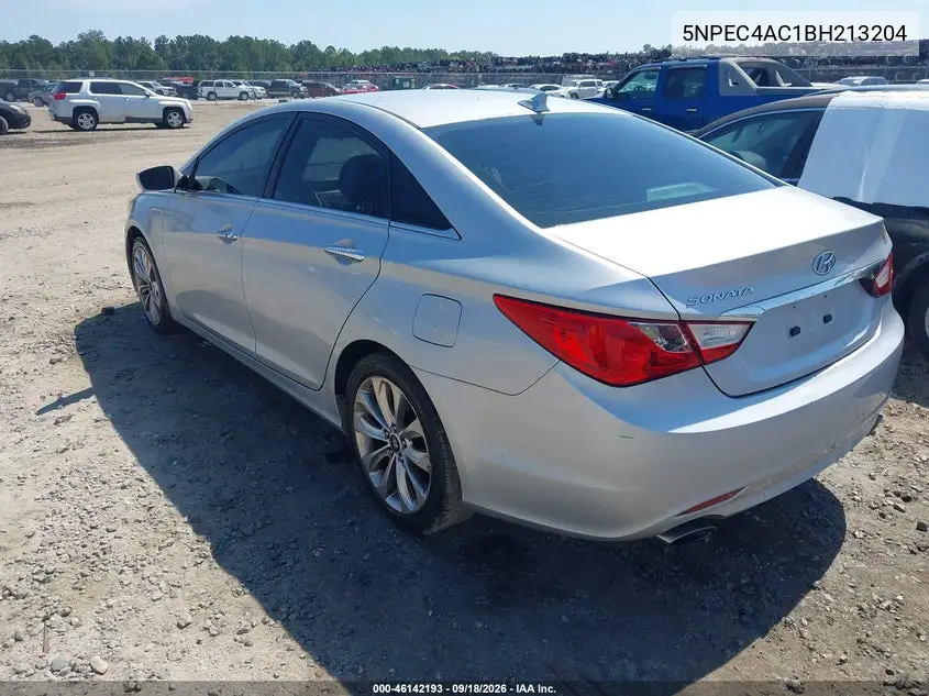 2011 HYUNDAI SONATA VIN 5NPEC4AC1BH213204 — фото 3