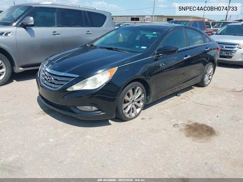 2011 HYUNDAI SONATA VIN 5NPEC4AC0BH074733 — фото 2