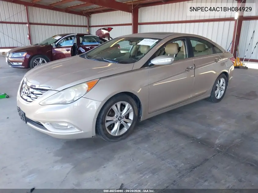 2011 HYUNDAI SONATA VIN 5NPEC4AC1BH084929 — фото 2
