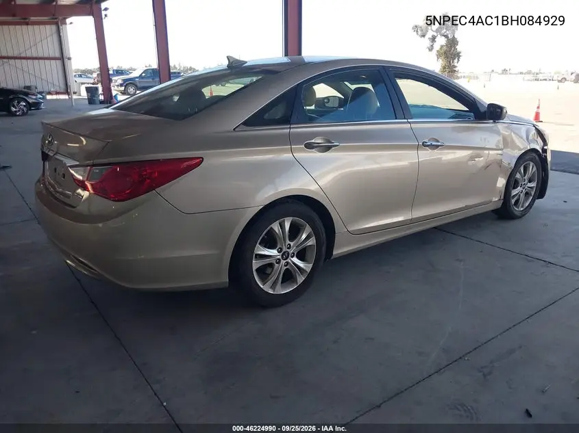 2011 HYUNDAI SONATA VIN 5NPEC4AC1BH084929 — фото 4