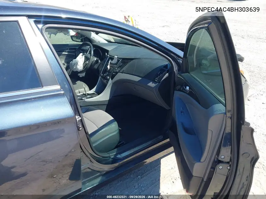 2011 HYUNDAI SONATA VIN 5NPEC4AC4BH303639 — фото 5