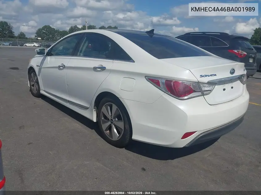 2011 HYUNDAI SONATA VIN KMHEC4A46BA001989 — фото 3