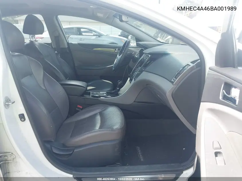 2011 HYUNDAI SONATA VIN KMHEC4A46BA001989 — фото 5