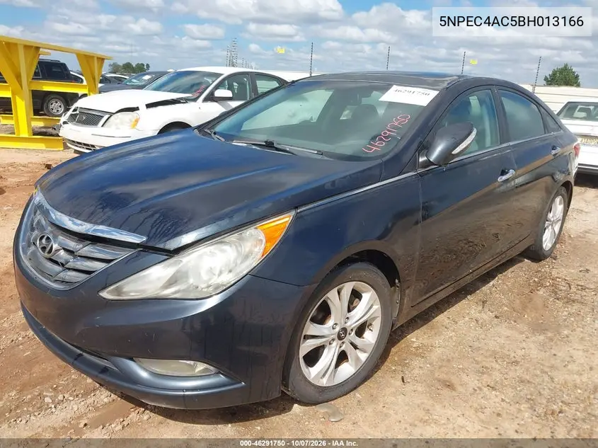 2011 HYUNDAI SONATA VIN 5NPEC4AC5BH013166 — фото 2