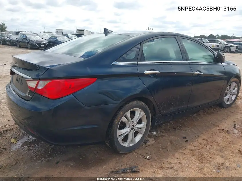 2011 HYUNDAI SONATA VIN 5NPEC4AC5BH013166 — фото 4