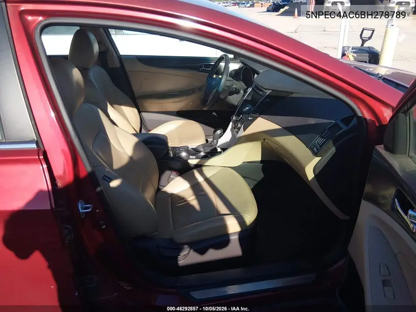 2011 HYUNDAI SONATA VIN 5NPEC4AC6BH278789 — фото 5