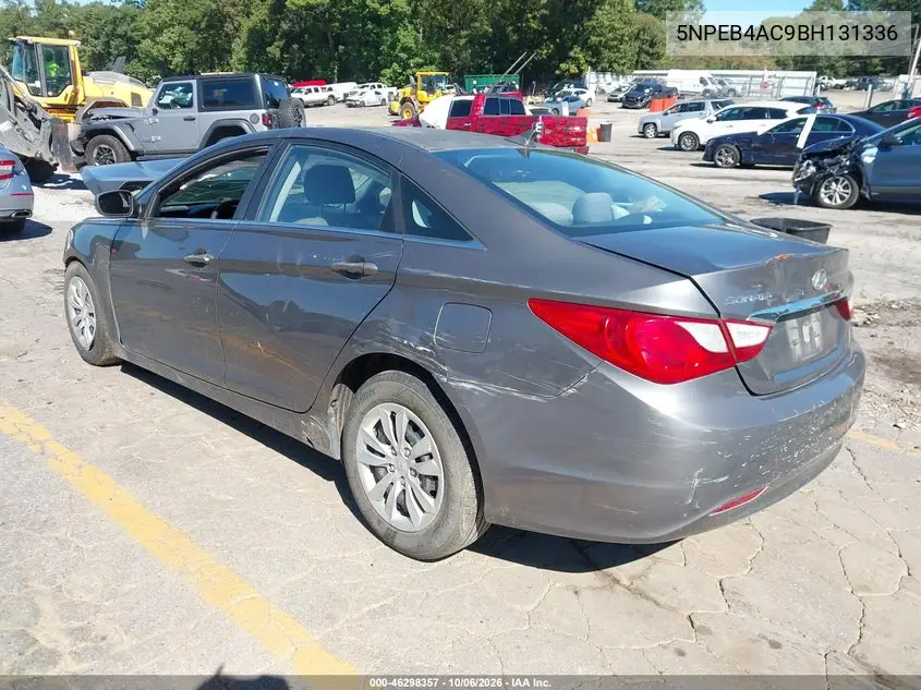2011 HYUNDAI SONATA VIN 5NPEB4AC9BH131336 — фото 3