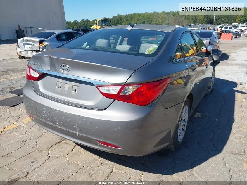 2011 HYUNDAI SONATA VIN 5NPEB4AC9BH131336 — фото 4