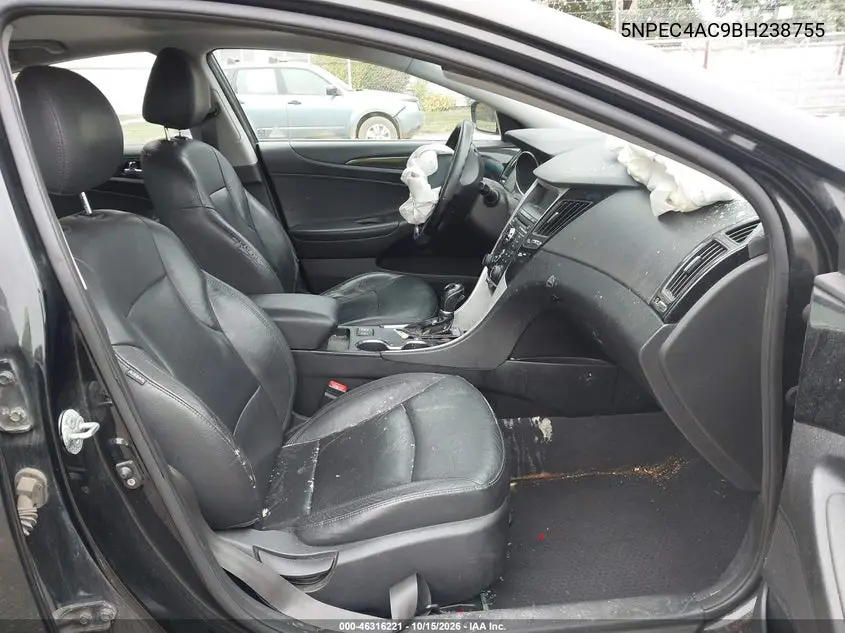 2011 HYUNDAI SONATA VIN 5NPEC4AC9BH238755 — фото 5