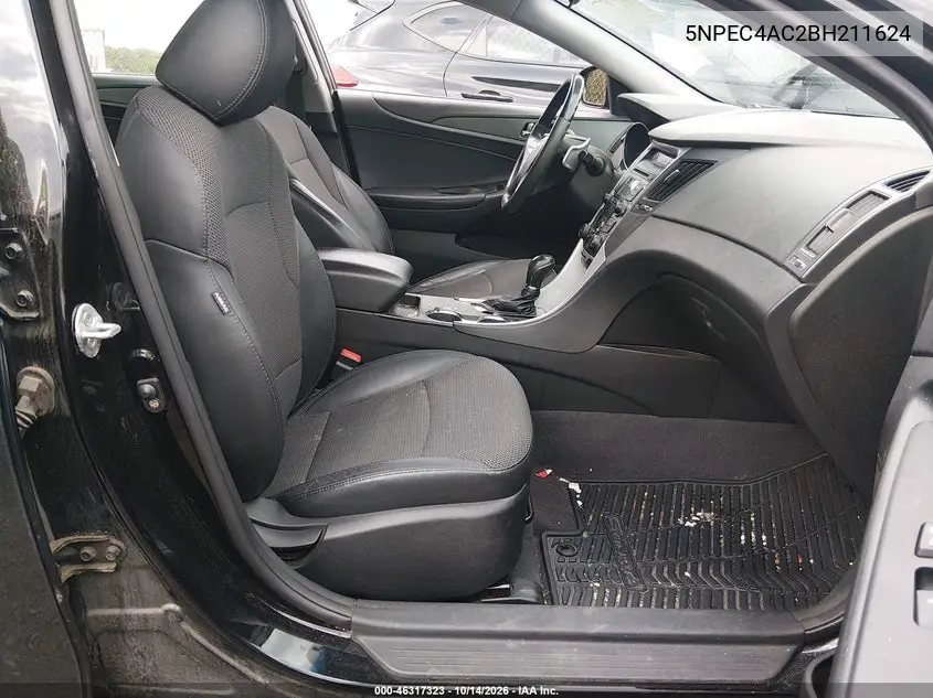 2011 HYUNDAI SONATA VIN 5NPEC4AC2BH211624 — фото 5