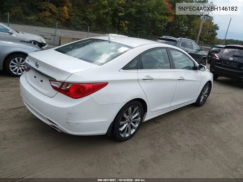 2011 HYUNDAI SONATA VIN 5NPEC4ACXBH146182 — фото 4