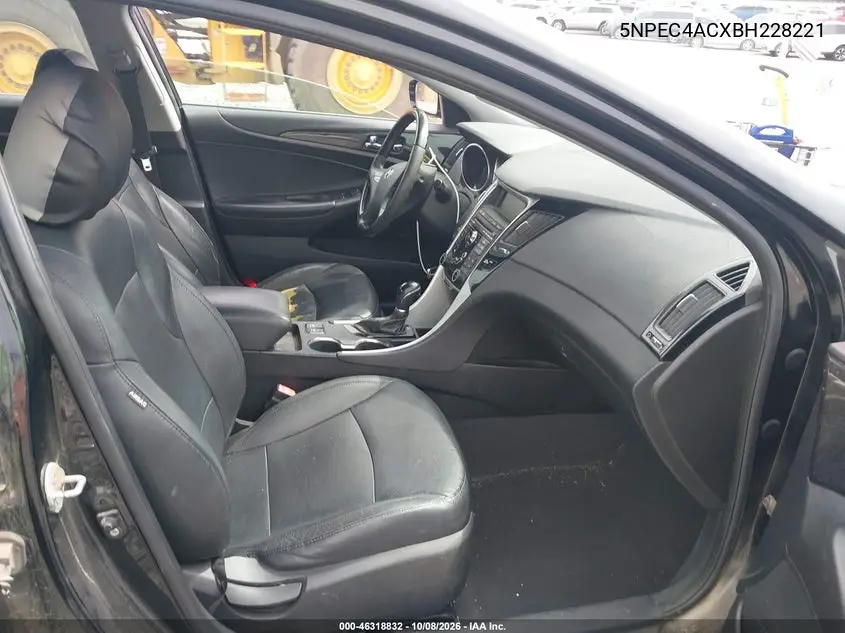 2011 HYUNDAI SONATA VIN 5NPEC4ACXBH228221 — фото 5