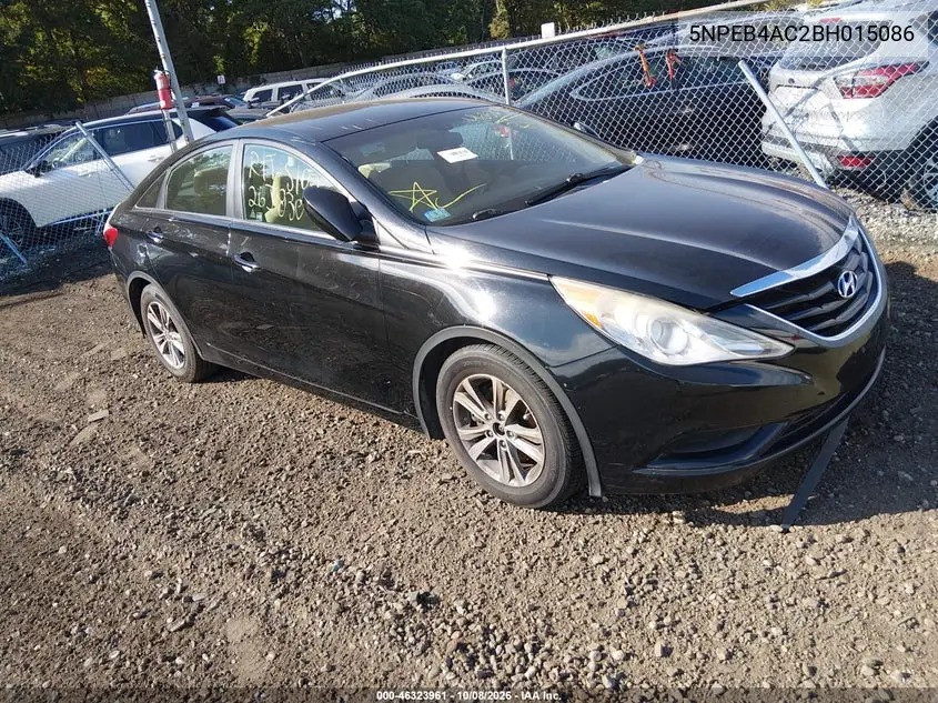HYUNDAI SONATA 2011, VIN 5NPEB4AC2BH015086