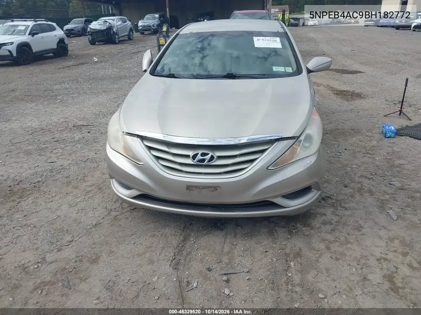 2011 HYUNDAI SONATA VIN 5NPEB4AC9BH182772 — фото 12