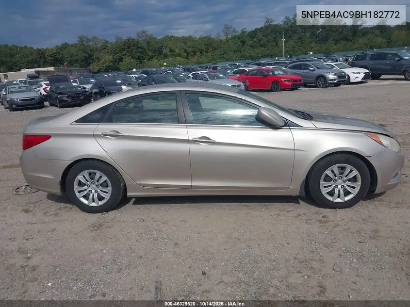 2011 HYUNDAI SONATA VIN 5NPEB4AC9BH182772 — фото 13