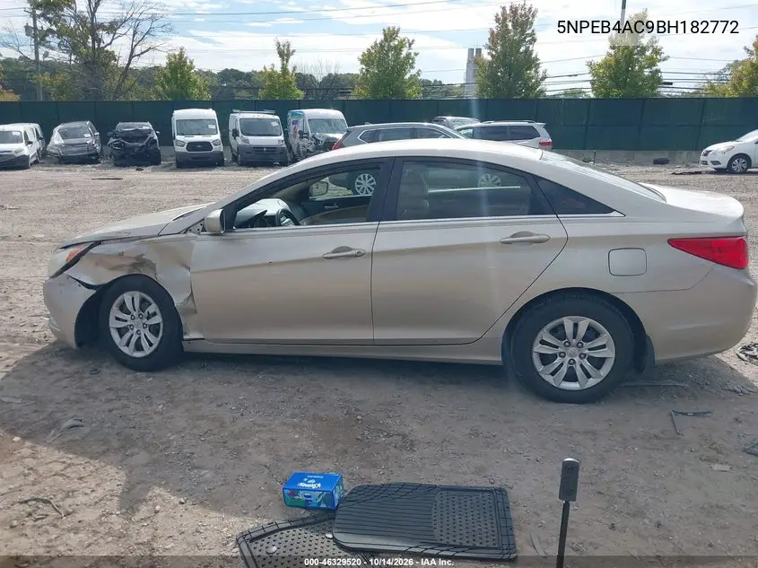 2011 HYUNDAI SONATA VIN 5NPEB4AC9BH182772 — фото 14