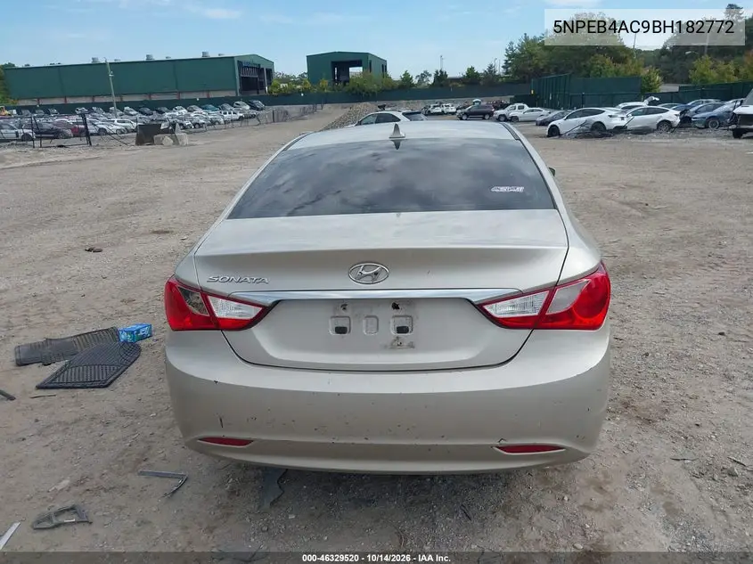 2011 HYUNDAI SONATA VIN 5NPEB4AC9BH182772 — фото 16