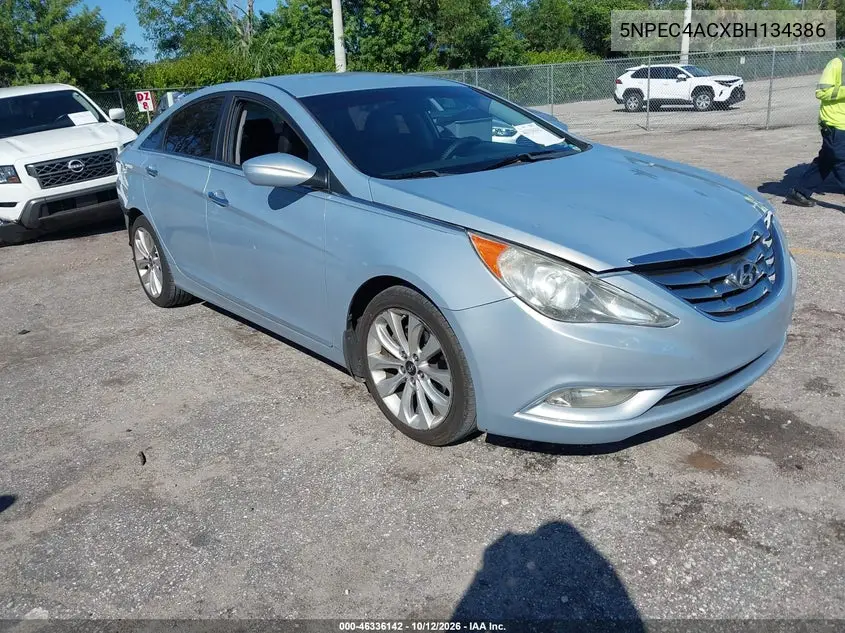 HYUNDAI SONATA 2011, VIN 5NPEC4ACXBH134386