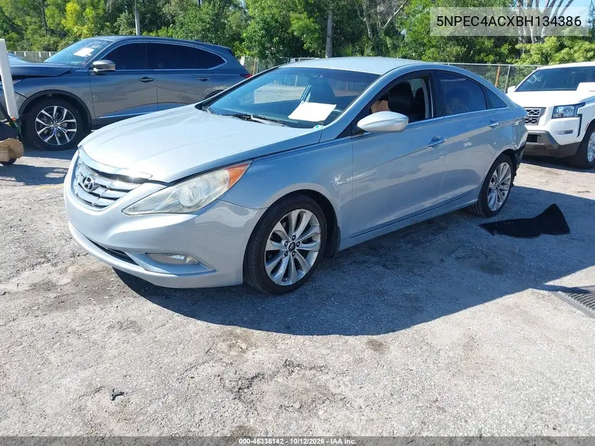 2011 HYUNDAI SONATA VIN 5NPEC4ACXBH134386 — фото 2