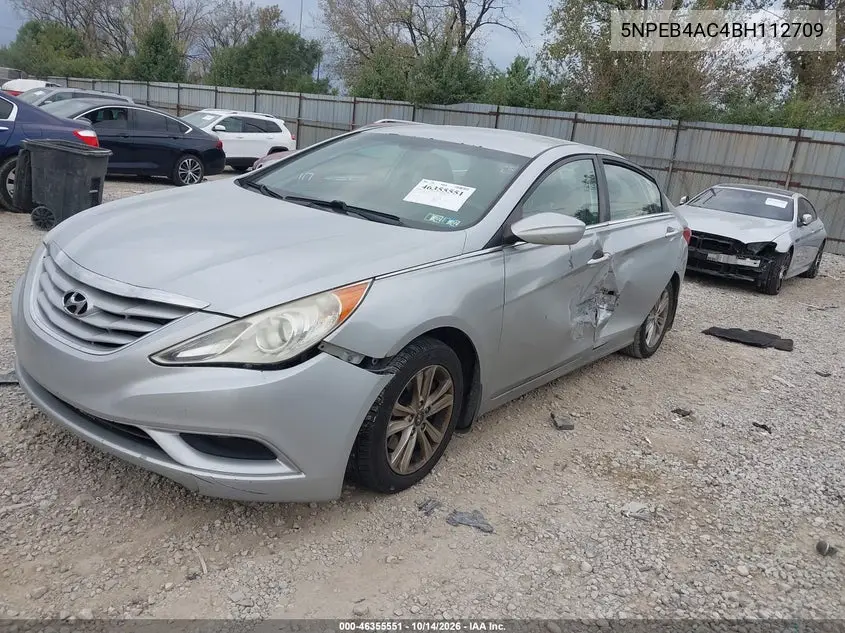 2011 HYUNDAI SONATA VIN 5NPEB4AC4BH112709 — фото 2