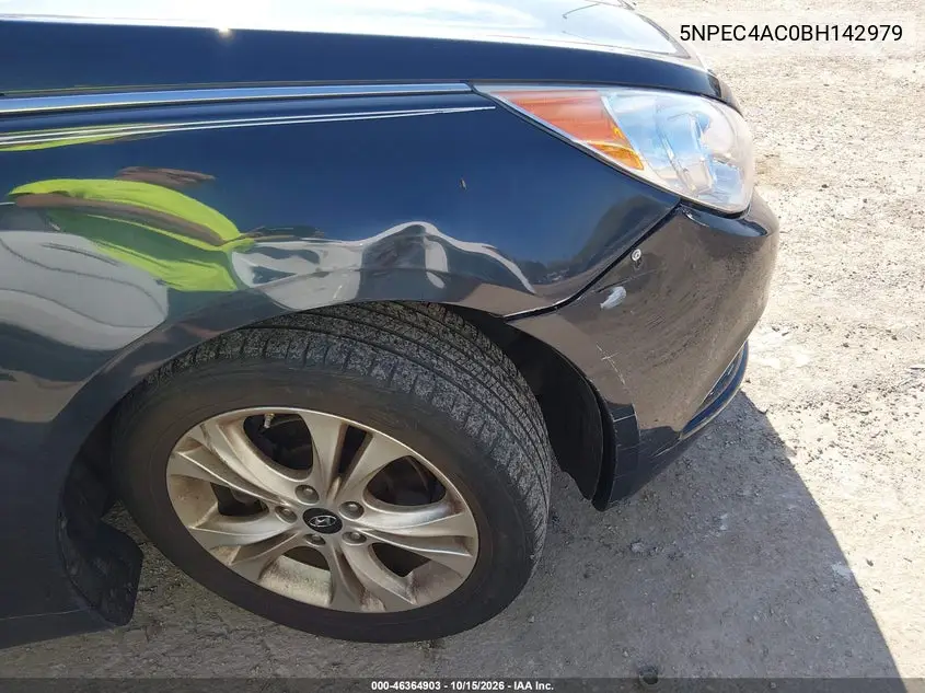 2011 HYUNDAI SONATA VIN 5NPEC4AC0BH142979 — фото 6