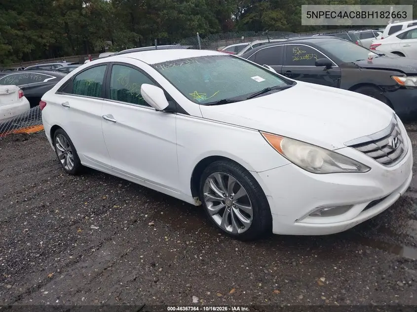 HYUNDAI SONATA 2011, VIN 5NPEC4AC8BH182663