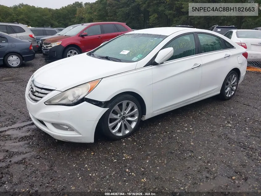 2011 HYUNDAI SONATA VIN 5NPEC4AC8BH182663 — фото 2