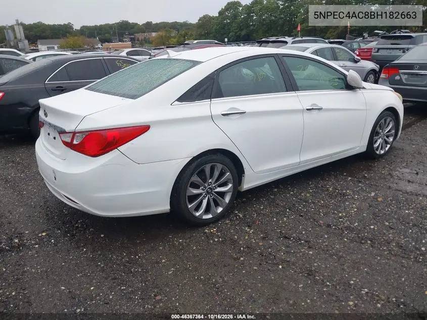 2011 HYUNDAI SONATA VIN 5NPEC4AC8BH182663 — фото 4