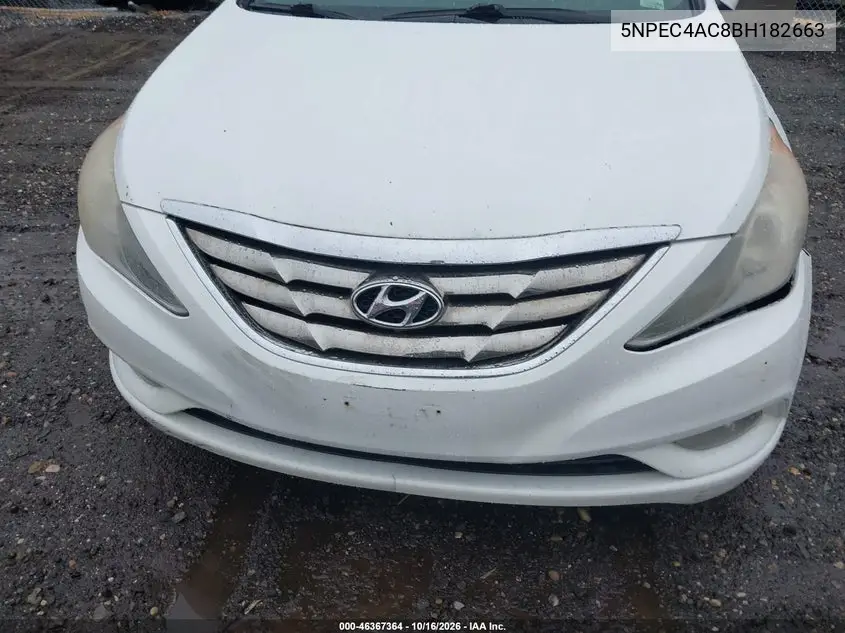 2011 HYUNDAI SONATA VIN 5NPEC4AC8BH182663 — фото 6