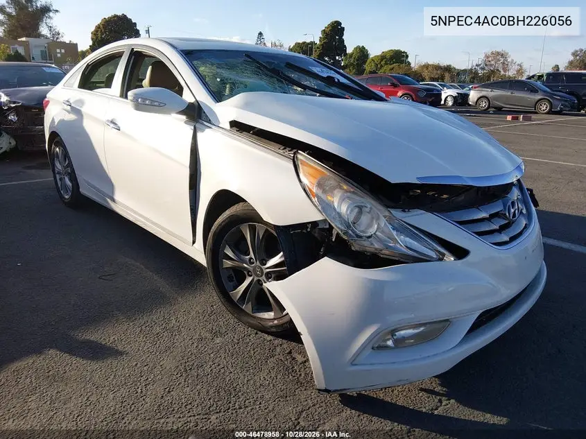 HYUNDAI SONATA 2011, VIN 5NPEC4AC0BH226056