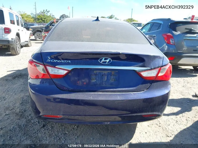 2012 HYUNDAI SONATA VIN 5NPEB4ACXCH392329 — фото 16