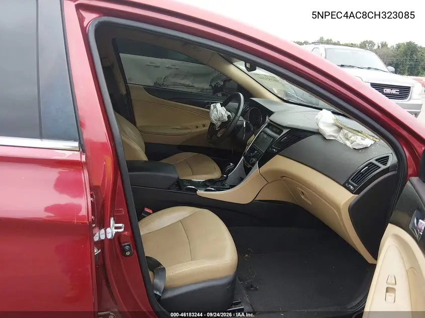 2012 HYUNDAI SONATA VIN 5NPEC4AC8CH323085 — фото 5