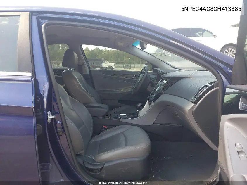 2012 HYUNDAI SONATA VIN 5NPEC4AC8CH413885 — фото 5