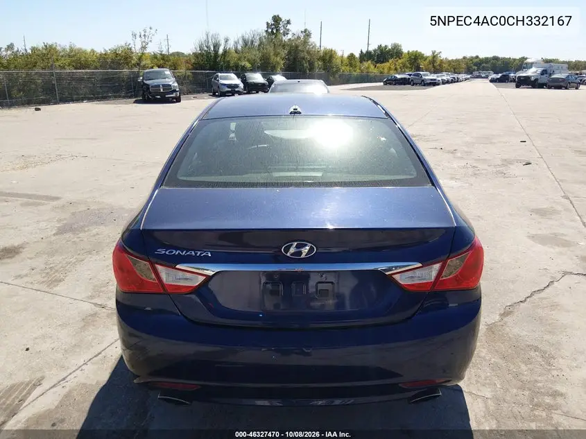 2012 HYUNDAI SONATA VIN 5NPEC4AC0CH332167 — фото 13