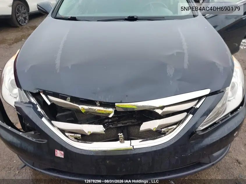 2013 HYUNDAI SONATA VIN 5NPEB4AC4DH690179 — фото 10
