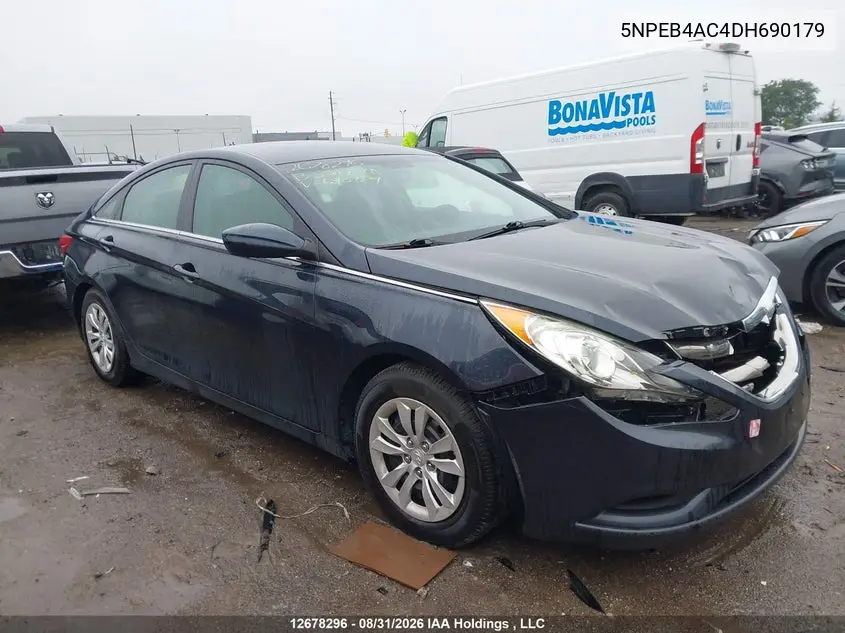 2013 HYUNDAI SONATA VIN 5NPEB4AC4DH690179 — фото 12