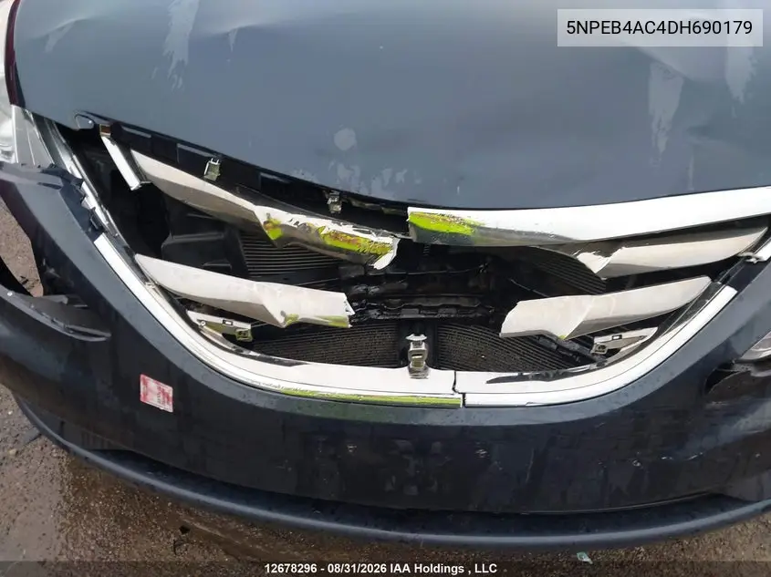 2013 HYUNDAI SONATA VIN 5NPEB4AC4DH690179 — фото 6