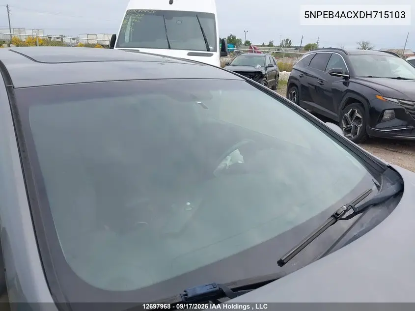 2013 HYUNDAI SONATA VIN 5NPEB4ACXDH715103 — фото 18