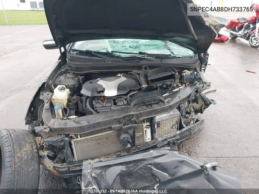 2013 HYUNDAI SONATA VIN 5NPEC4AB8DH733765 — фото 10