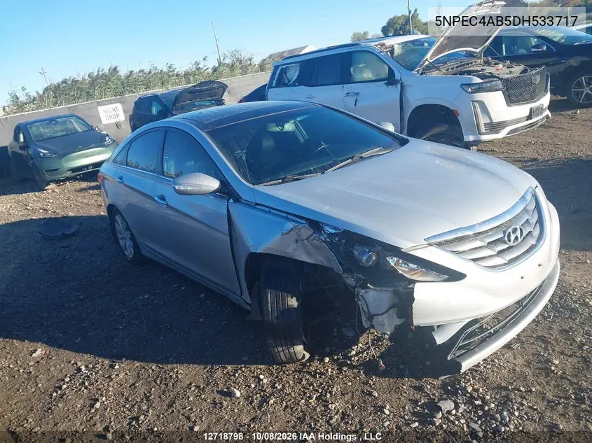 HYUNDAI SONATA 2013, VIN 5NPEC4AB5DH533717