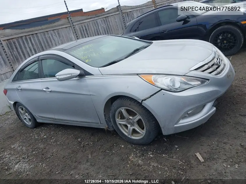 2013 HYUNDAI SONATA VIN 5NPEC4ABXDH776892 — фото 13
